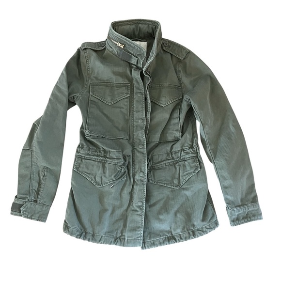 NWT Denim & Supply Ralph Lauren Native American Green Military Jacket women’s M - Picture 1 of 8